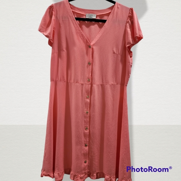 LOFT Dresses & Skirts - NWOT Loft coral summer dress, size 8